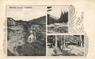Lucskifürdő waterfall
