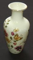 Pillangó mintás Zsolnay váza aranyozással/ Zsolnay vase 18 cm d:5cm