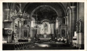 Óbecse church interior, vissza So.Stp (EK)