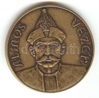 Tóth Sándor (1933-) 1992. "MÉE Szabolcs-Szatmár-Bereg Megye / Álmos Vezér" Br emlékérem (d...