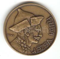 Tóth Sándor (1933-) 1994. "MÉE Szabolcs-Szatmár-Bereg Megye / Huba Vezér" Br emlékérem (d=...