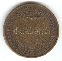 Tóth Sándor (1933-) 1991. "MÉE Szabolcs-Szatmár-Bereg Megye / Kund Vezér" Br emlékérem (d=42mm) T:1-