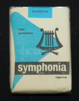 cca. 1970 Eredteti bontatlan állapotban kék symphonia 20 db-os cigaretta