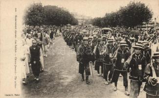 Chinese funeral, soldiers, folklore