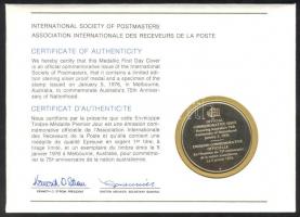 Ausztrália 1976. "Ausztrál államszövetség" a Postamesterek gondozásában kiadott Ag(925) em...