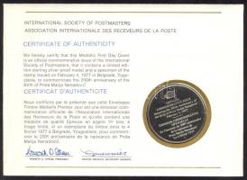 Jugoszlávia 1977. "Prota Matija Nenadovic" a Postamesterek gondozásában kiadott Ag(925) em...