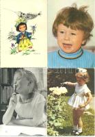 60 db modern, gyermekeket ábrázoló motívumlap