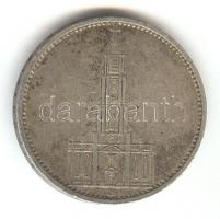 Német 3. Birodalom 1935D 5M Ag "Garnisonkirche" T:3
German Third Reich 1935D 5 Mark Ag &qu...
