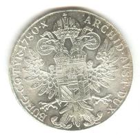 Ausztria 1780SF Tallér Ag "Mária Terézia" utánveret T:1-  Austria 1780SF Thaler Ag "Maria Theresia" restrike C:AU