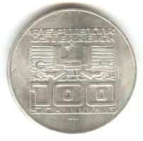 Ausztria 1976. 100Sch Ag "1000 éves a Karintiai hercegség" T:2 Austria 1976. 100 Schilling Ag "1000th Anniversary - Carinthia" C:XF