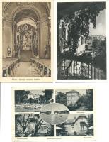 88 db régi Balaton képeslap, főleg 30-as, 40-es évek