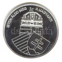 DN "Nemzetünk nagyjai - Mátyás Király" Ag emlékérem (10,37g/0.999) T:PP tanúsítvánnyal!