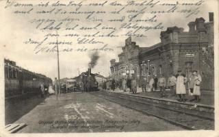 Suwalki under German occupation, railway station