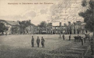 Ostroleka main square, German occupation