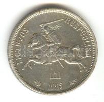 Litvánia 1925. 5L Ag T:2-
Lithuania 1925. 5 Litai Ag C:VF