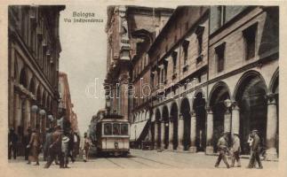 Bologna Independence street, tram