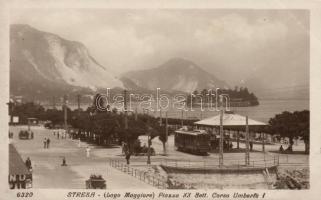 Stresa Umberto I corso, tram