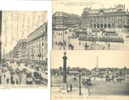 33 db régi francia képeslap, jó minőség