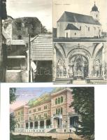 35 db régi, főleg határon túli magyar városképes lap, jó minőség