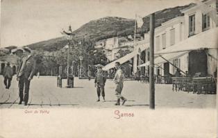 Vathy Samos quay
