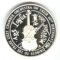 2003. "A Mecénás MKB Köszönti a 40 éves Liszt Ferenc Kamarazenekart" Ag(999) emlékérem (31...