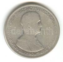 1930. 5P Ag "Horthy jobbra" T:3