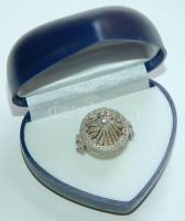 Filigrán art deco (Ag) ezüst gyűrű/ art deco silver ring 6,17g.