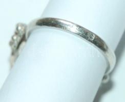 Filigrán art deco (Ag) ezüst gyűrű/
art deco silver ring 6,17g