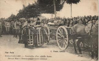 Mailly-le-Camp funeral of a Russian officer