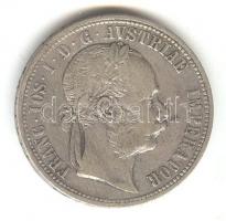 Ausztria 1874. 1Fl Ag T:2- 
Austria 1874. 1 Florin Ag C:VF
