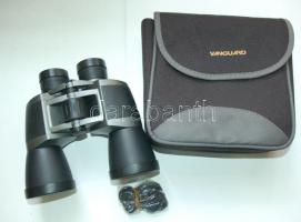 Vanguard KR-1050W típusú távcső 10x50mm Field of View 366FT/1000YDS eredeti tokjában, lencsevédővel, szíjjal, jó állapotban