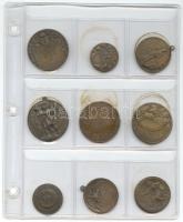 1863-1937. 9db klf sportérem, több szignált és jobb darabbal! T:2