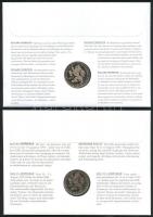 Hollandia 1995. Ecu "Sail Amsterdam 1995" + 1997. "Holland Promotion" 2db érmés ...