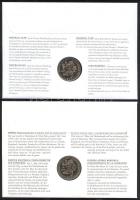 Hollandia 1995. Ecu "II.Világháború-felszabadulás" + 1997. "Marshall-terv" 2db é...