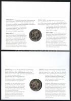 Hollandia 1995. Ecu "Nóbel-díj" + 1997. "Schubert" 2db érmés boríték alkalmi bél...