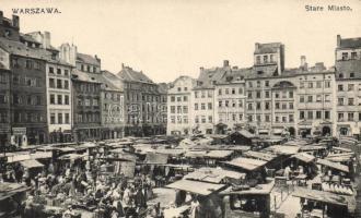 Wroclaw Royal Palace and the King Sigismund monument, artist signed (EB)