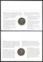 Hollandia 1995. Ecu "100 éves a mozi" + 1997. "Születés" 2db érmés boríték alkal...