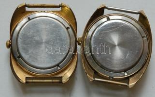 2 db Poljot mechanikus óra, egyik naptáros