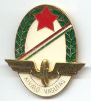 ~1970. "Kiváló vasutas" szocialista kitüntetés eredeti dísztokban T:1