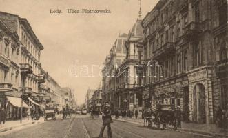 Lodz, Piotrkowska street, tram