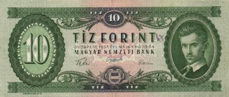 1957. 10Ft (2x) + 1960. 10Ft (2x) + 1962. 10Ft (2x) T:II,II-