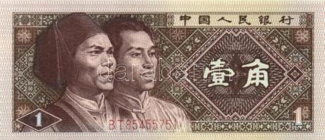 Kína 1953. 1f + 2f + 5f + 1980. 1J + 2J + 5J T:I 
China 1953. 1Fen + 2 Fen + 5 Fen + 1980. 1 Jiao + ...