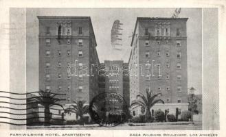 Los Angeles Wilshire Boulevard, Park-Wilshire Hotel (small tear)