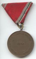 1958. "5 éves Önkéntes tűzoltói szolgálatért" Br kitüntetés mellszalaggal T:2