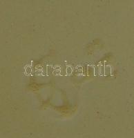 Kézzel festett kakasos tyúkos kerámia tányér/
hand painted plate d:32cm