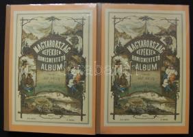 Nagy Miklós: Heckenast Gusztáv: Magyarország Képekben I.-II. Honismertető album. Pest 1870. Reprint! Műanyag védőborítóval. Hibátlan állapotban