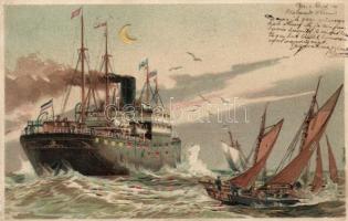 Ships hold to light litho