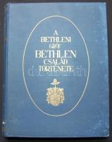 Lukinich Imre: A bethleni gróf Bethlen család története. Bp.,  é.n. Athenaeum. Aranyozott egészvászon kötésben. egy két lap széle kissé kirojtosodott