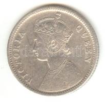 Brit-India 1862. 1/4R Ag "Viktória" T:3
India-British 1862. 1/4 Rupee Ag "Victoria&qu...