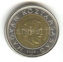 2002. 100Ft "Kossuth" kötőjel hiányzik az évszámok közül! T:2